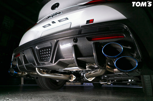 Toms Stainless Exhaust System Quad Titanium Tip