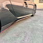 LEMS Dry carbon fiber side spoiler and splitter set (Ver. 1) for LC