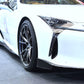 LEMS Dry carbon fiber side spoiler and splitter set (Ver. 1) for LC