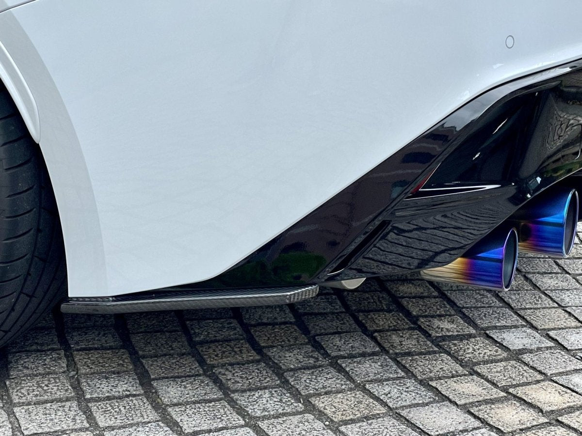 LEMS Dry carbon rear under splitter set (left and right) for IS500