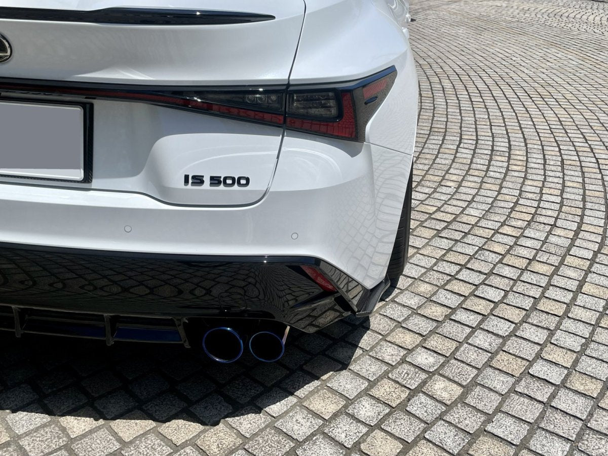 LEMS Dry carbon rear under splitter set (left and right) for IS500