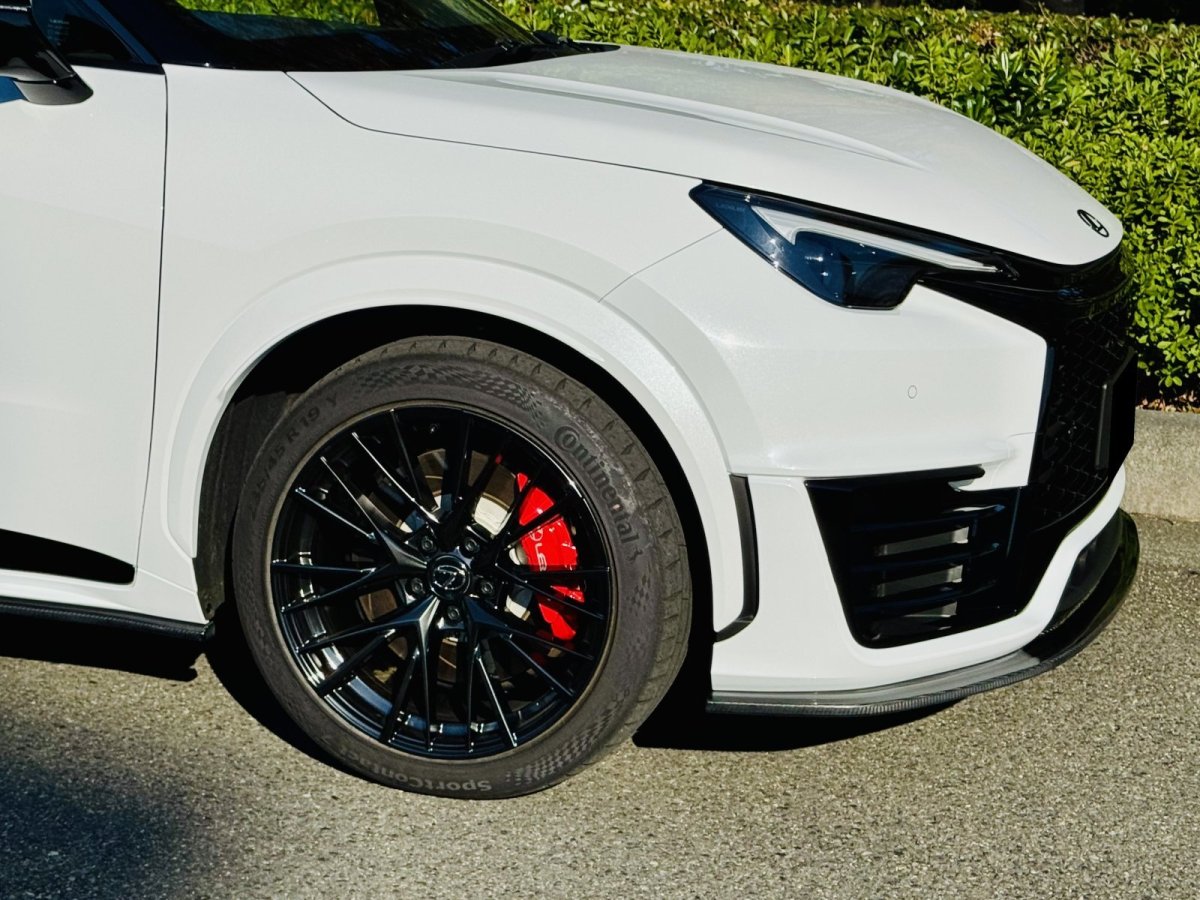 LEMS Japan Dry carbon front spoiler for LBX MORIZO RR