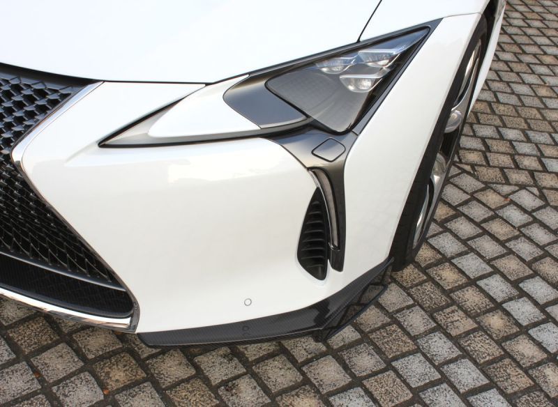 LEMS Dry carbon front spoiler 2pcs set (Ver. 1) for LC
