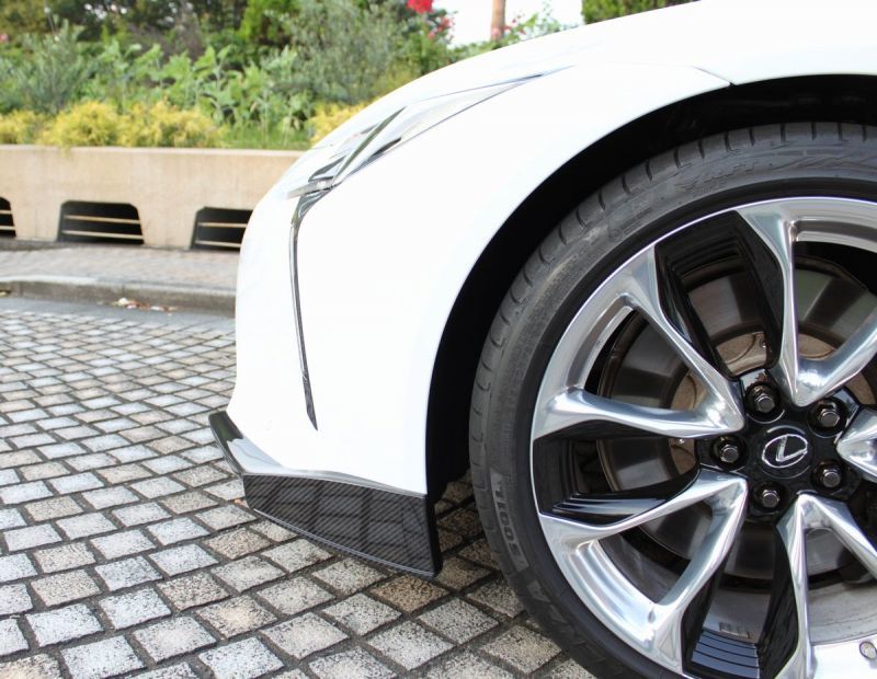 LEMS Dry carbon front spoiler 2pcs set (Ver. 1) for LC