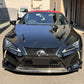 LEMS Dry carbon front spoiler 3-piece set for Lexus LC (Ver. 1)