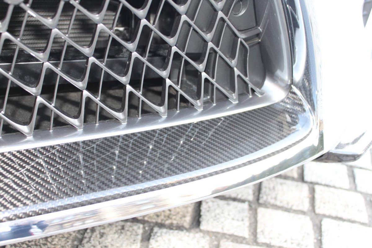 LEMS Dry carbon lower grille molding for LC