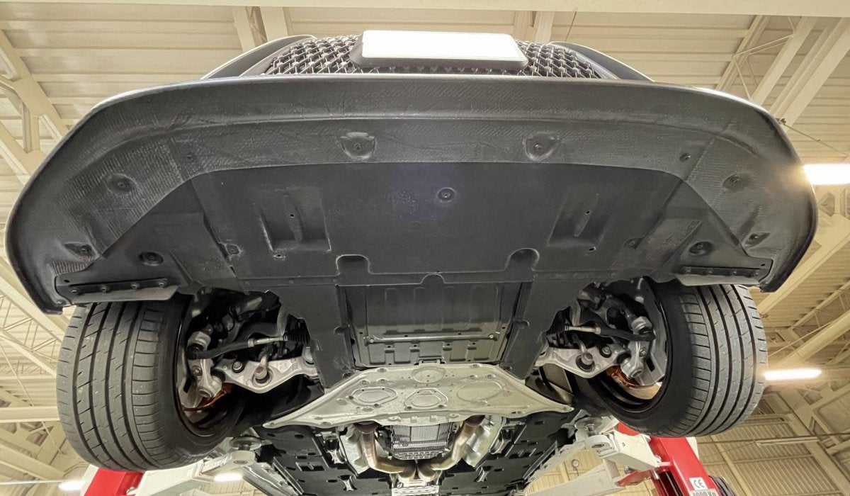 LEMS Dry carbon front spoiler Ver.2 for LC