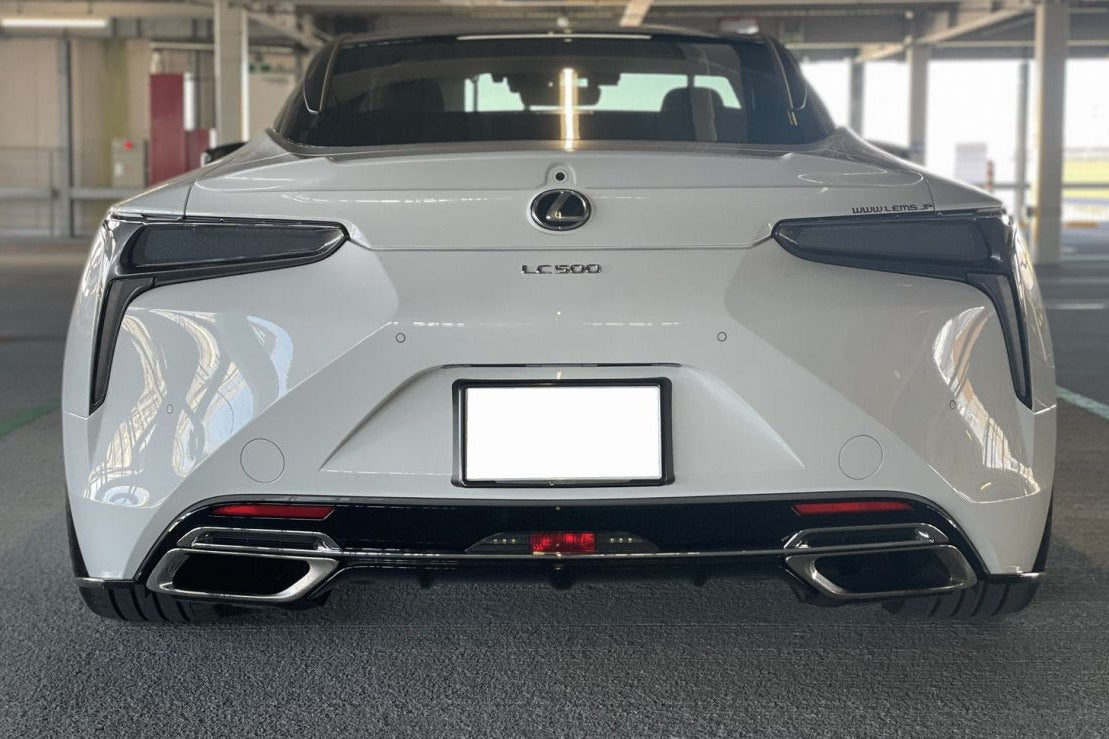 LEMS Dry Carbon Rear Under Splitter Ver.2 for LC
