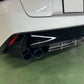 LEMS Dry carbon rear diffuser for IS500