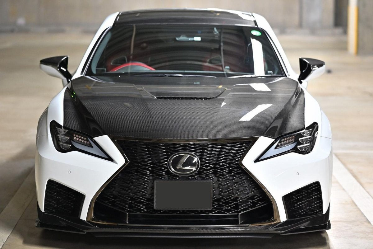 Lems RCF Dry Carbon Front Splitter (left and right set) for after MC) 2019+