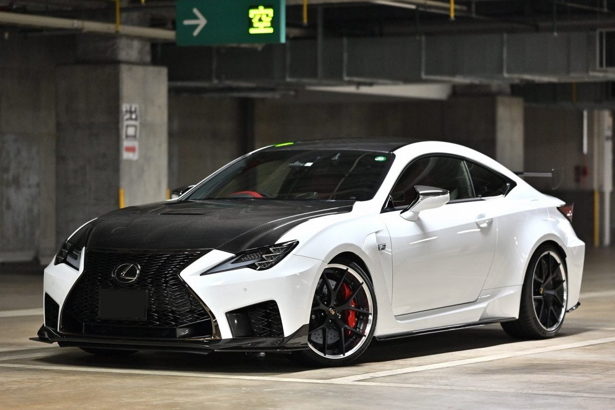 Lems RCF Dry Carbon Front Splitter (left and right set) for after MC) 2019+