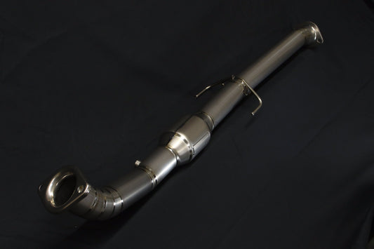 icode×LEMS Titanium front pipe (middle pipe with metal catalyst) for GR Yaris
