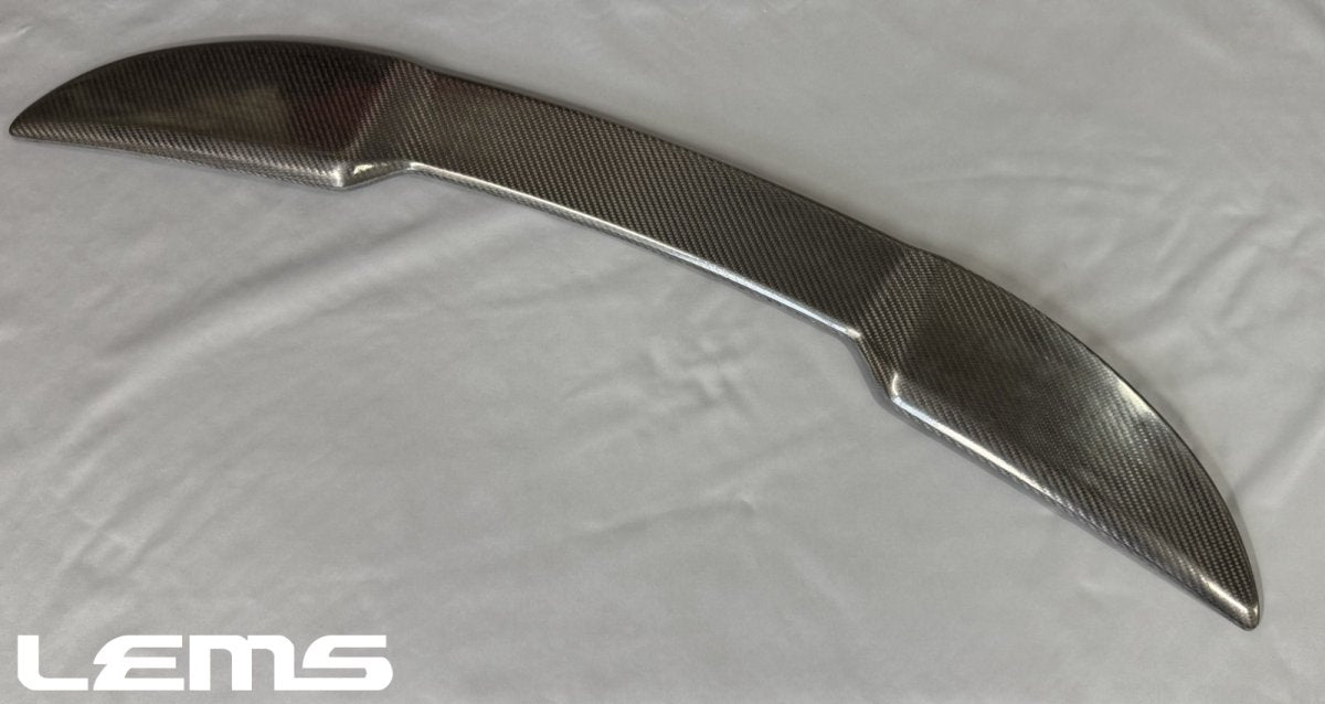 LEMS Dry carbon fiber trunk spoiler cover for 3.5 Gen IS 2021+