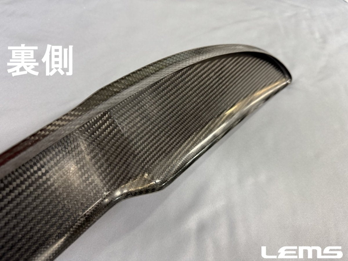 LEMS Dry carbon fiber trunk spoiler cover for 3.5 Gen IS 2021+