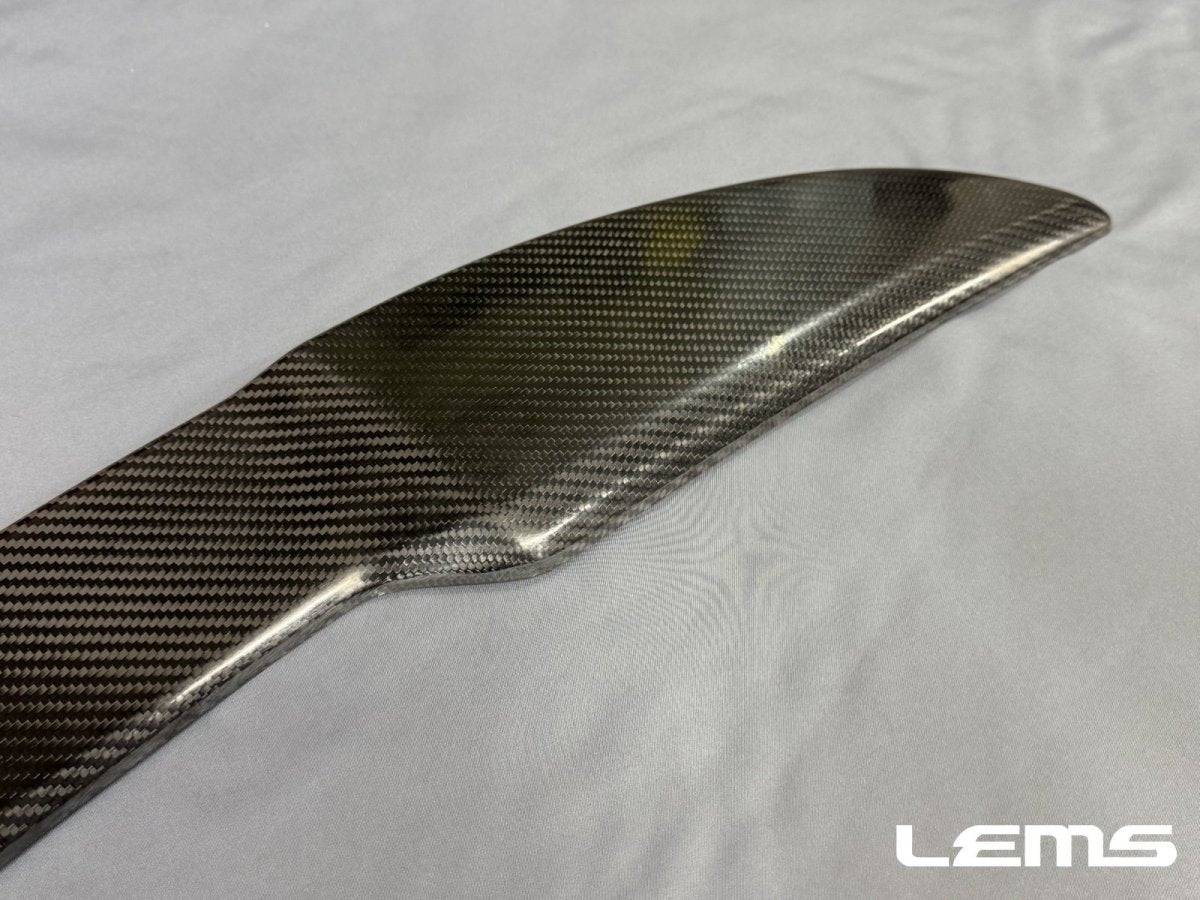 LEMS Dry carbon fiber trunk spoiler cover for 3.5 Gen IS 2021+