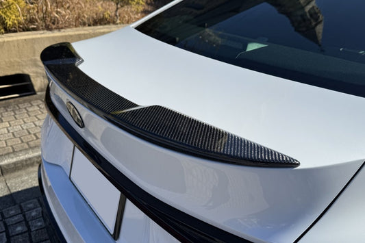 LEMS Dry carbon fiber trunk spoiler cover for 3.5 Gen IS 2021+
