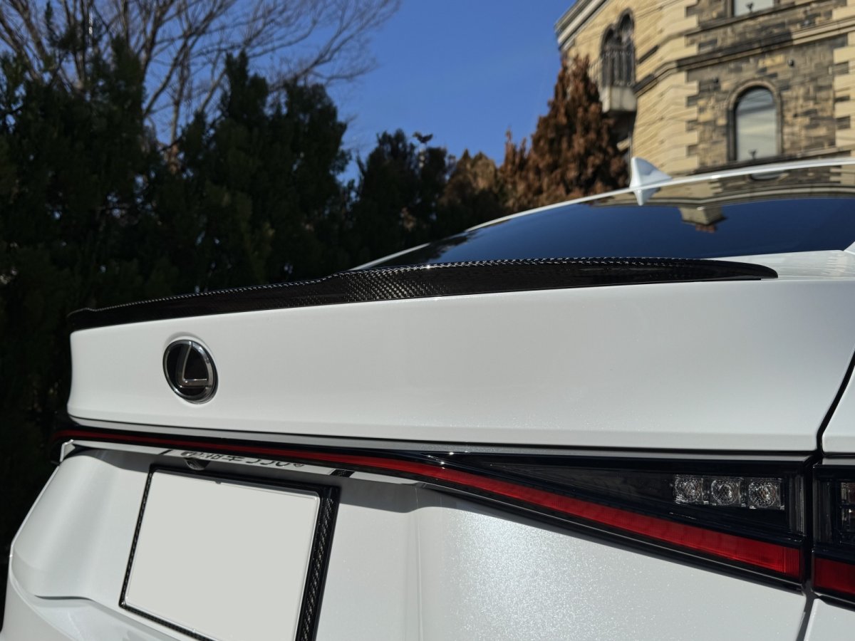 LEMS Dry carbon fiber trunk spoiler cover for 3.5 Gen IS 2021+