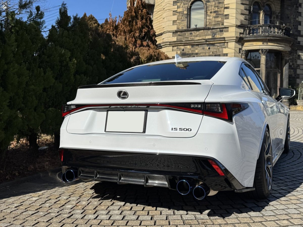 LEMS Dry carbon fiber trunk spoiler cover for 3.5 Gen IS 2021+