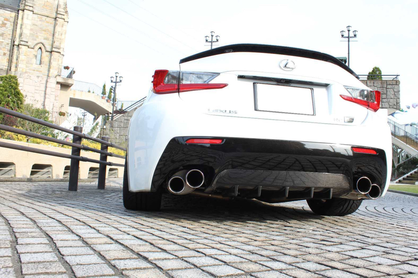 Lems RCF Dry carbon rear under diffuser for pre-MC