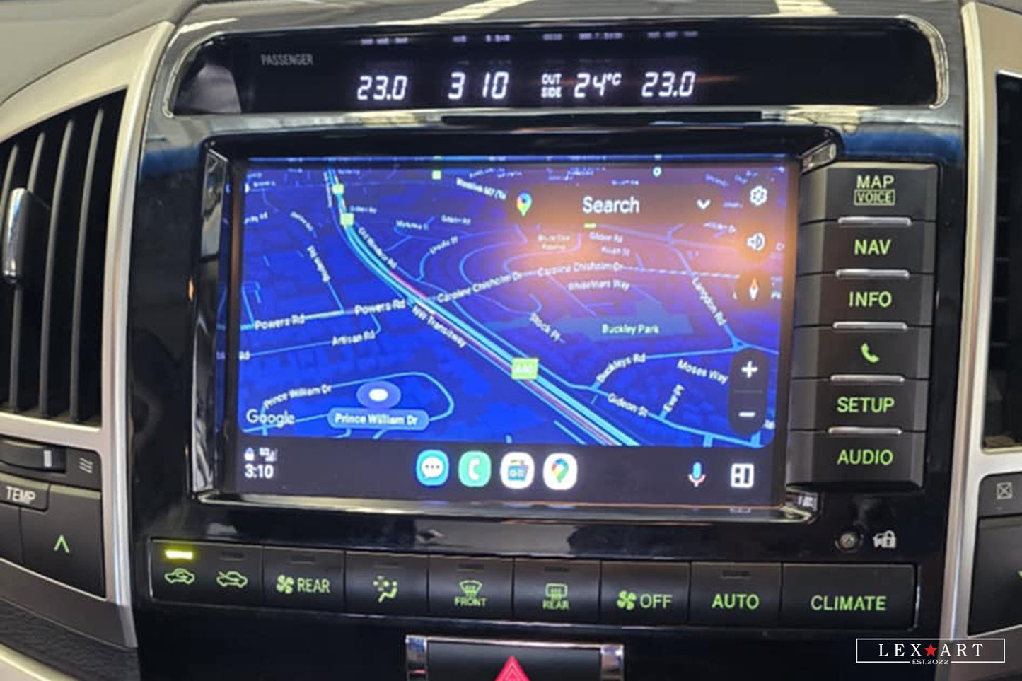 Lexion LX10 Android auto Carplay for Landcruise Lc200