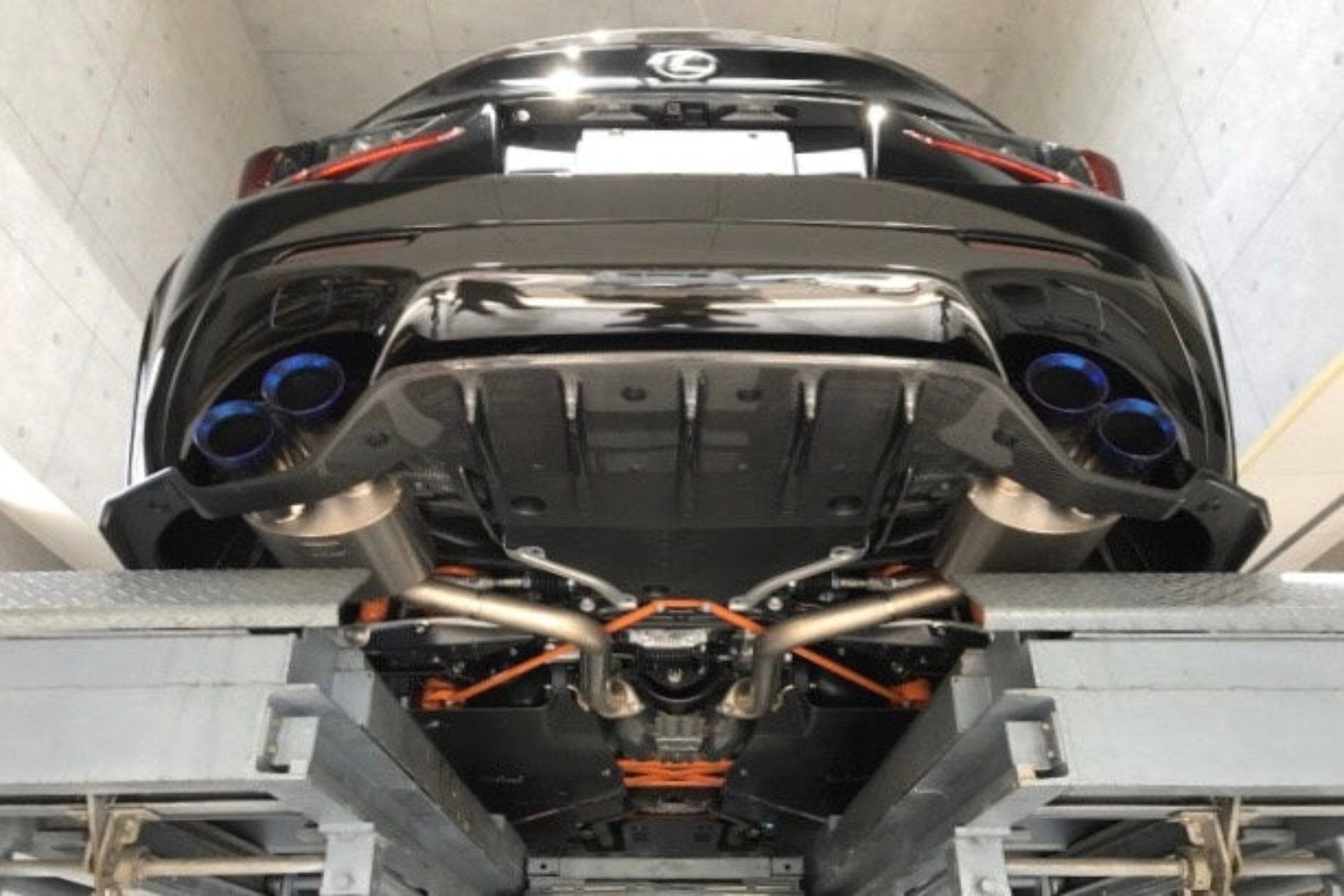 Lexon L:exhaust for Lexus RCF Titanium tail silencer – Lexart Australia