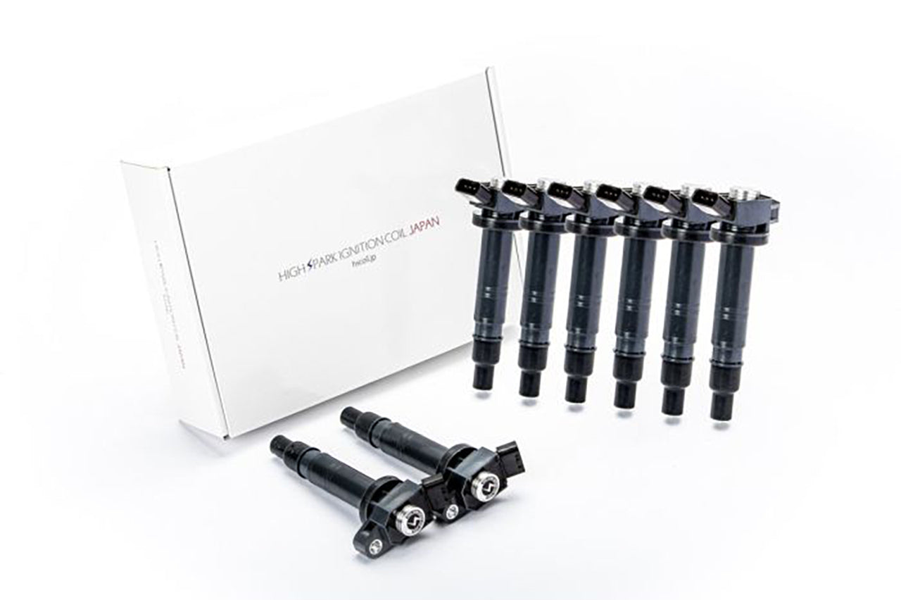 Premium High Spark Japan Ignition Coil for 2URGSE (Set of 8)