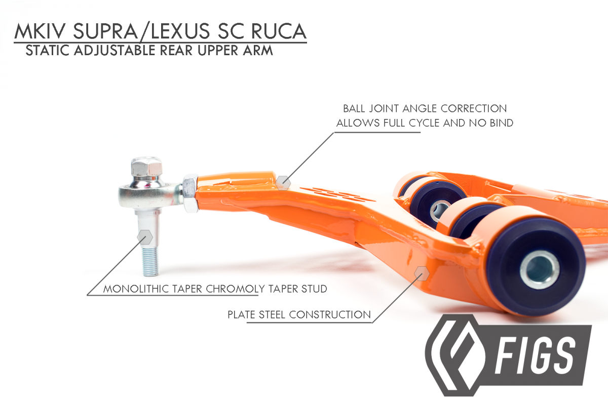 FIGS REAR UPPER CONTROL ARM MKIV SUPRA SC 300/400 GS300