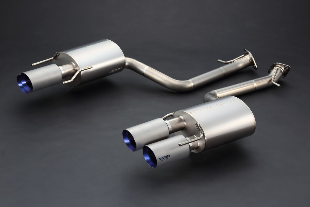 SARD Racing Ti-Z - FULL TITANIUM MUFFLER for Lexus RCF