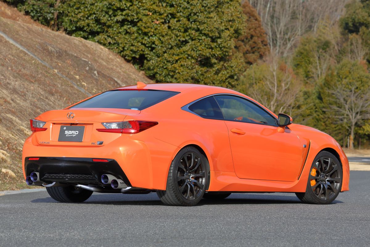 SARD Racing Ti-Z - FULL TITANIUM MUFFLER for Lexus RCF