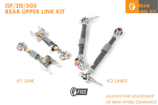 FIGS Engineering STREET SPEC MEGA REAR UPPER LINKS Set