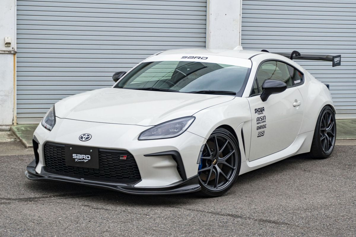 SARD Racing GT1 FRONT HALF SPOILER for GR86