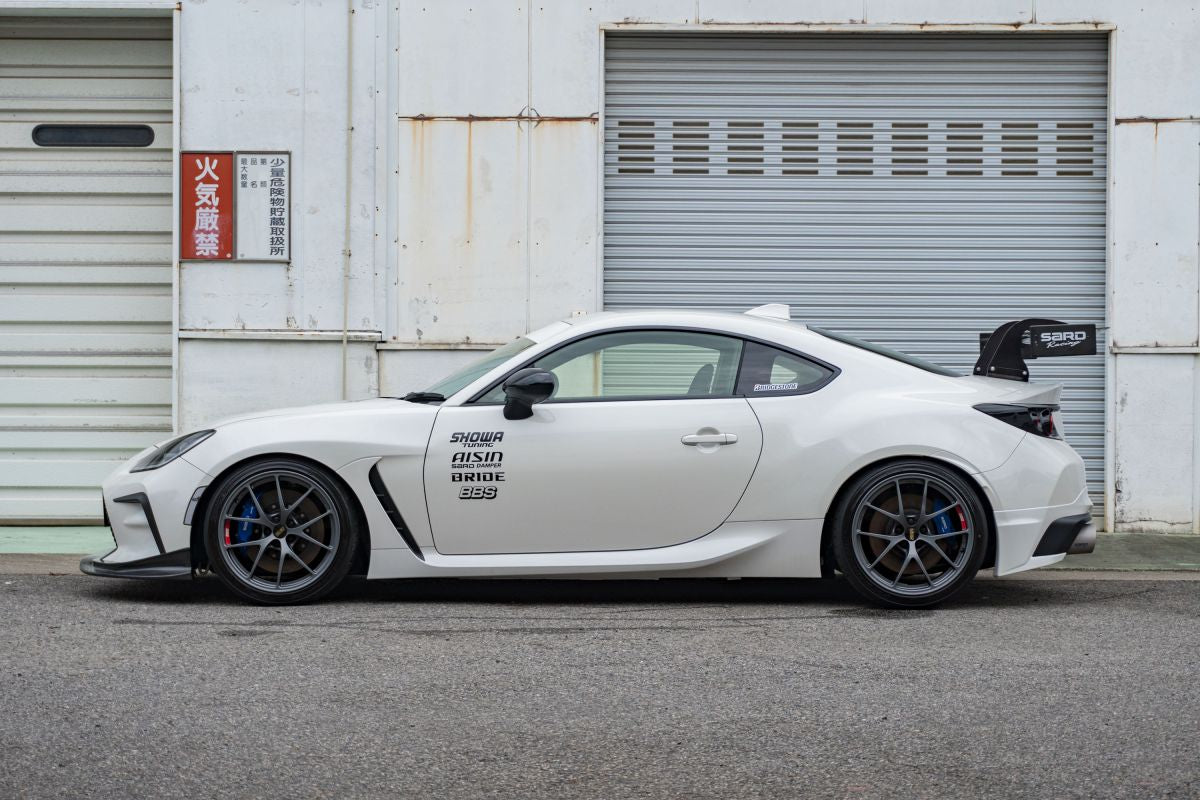 SARD Racing GT1 FRONT HALF SPOILER for GR86