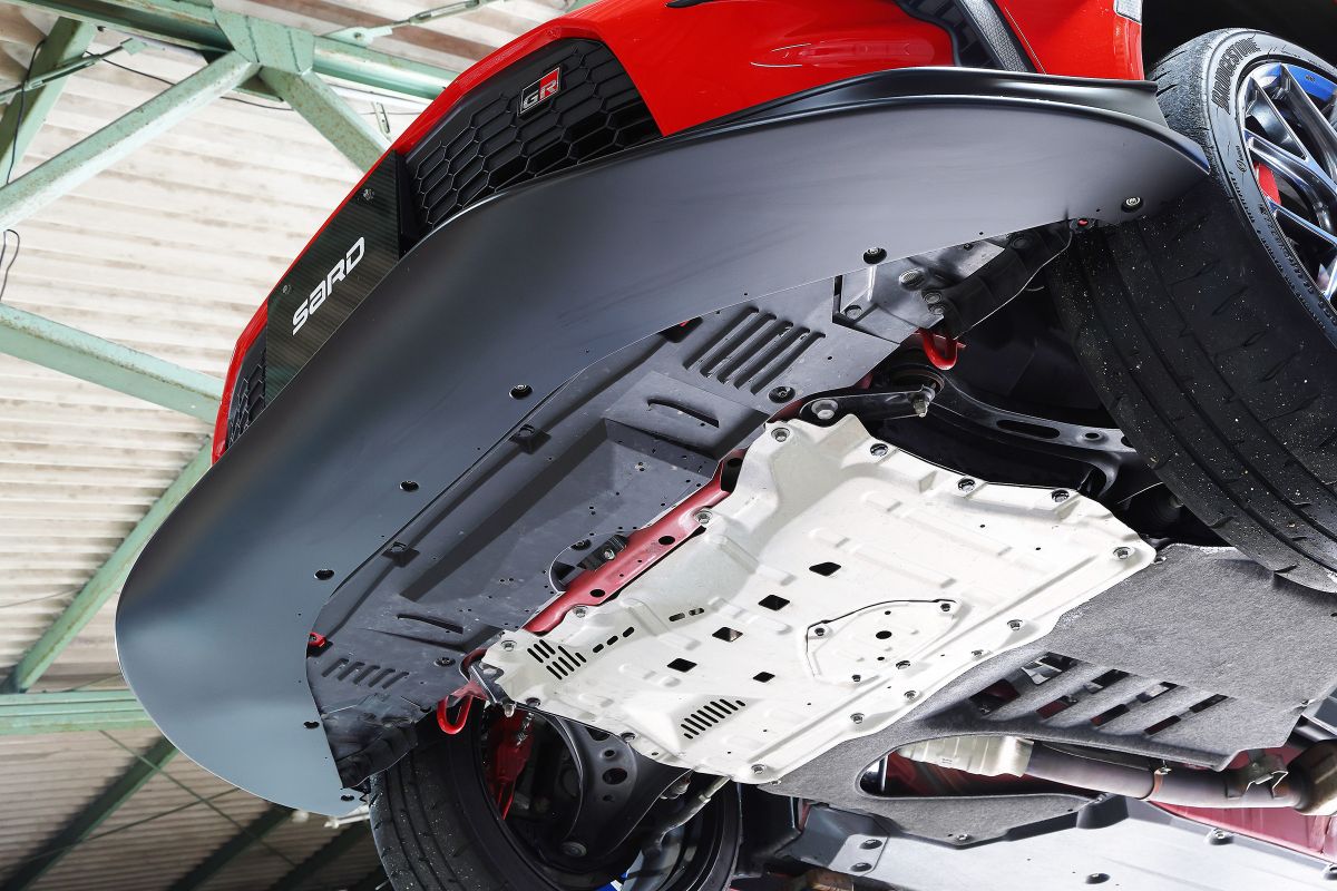 SARD Racing GT1 FRONT HALF SPOILER for GR86