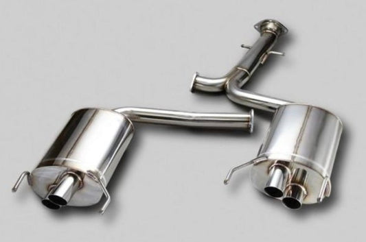 Toms Racing Lexus ISF Barrel Exhaust