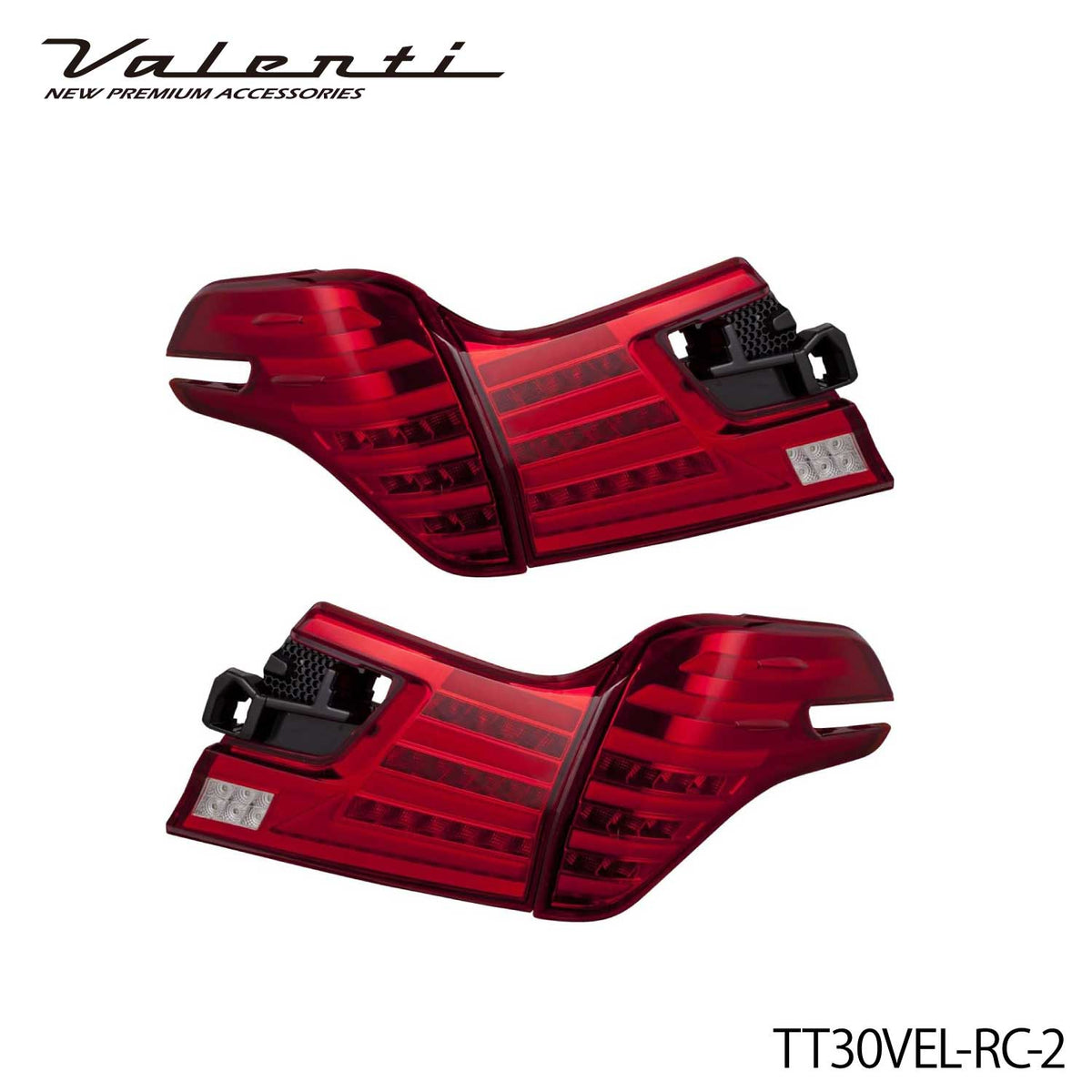 Toyota Vellfire (30 series) Valenti Jewel LED Tail Lamp Revo Type 