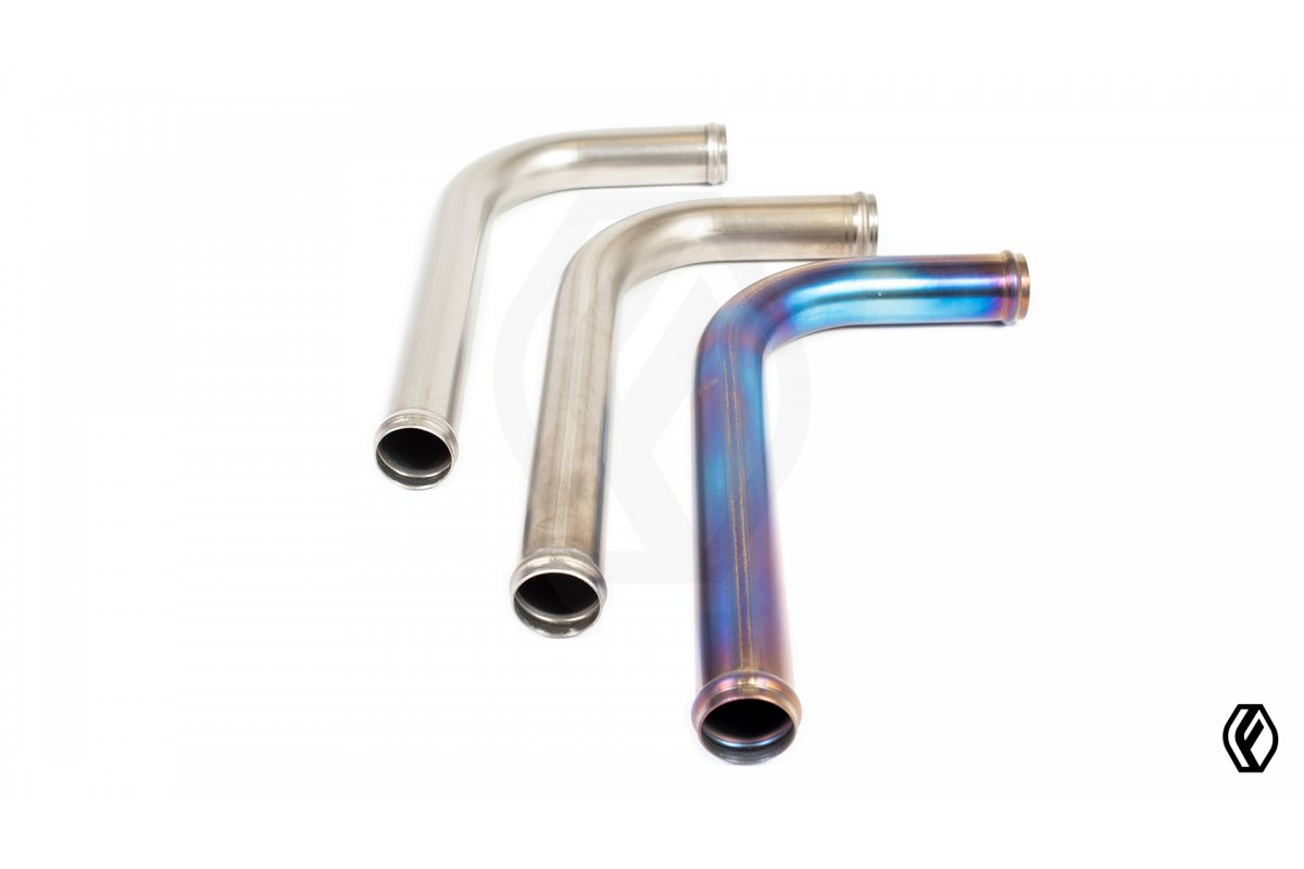 FIGS TITANIUM UPPER RAD HARD LINE FOR TOYOTA 93-98 SUPRA W/ 1JZGTE 2JZGTE