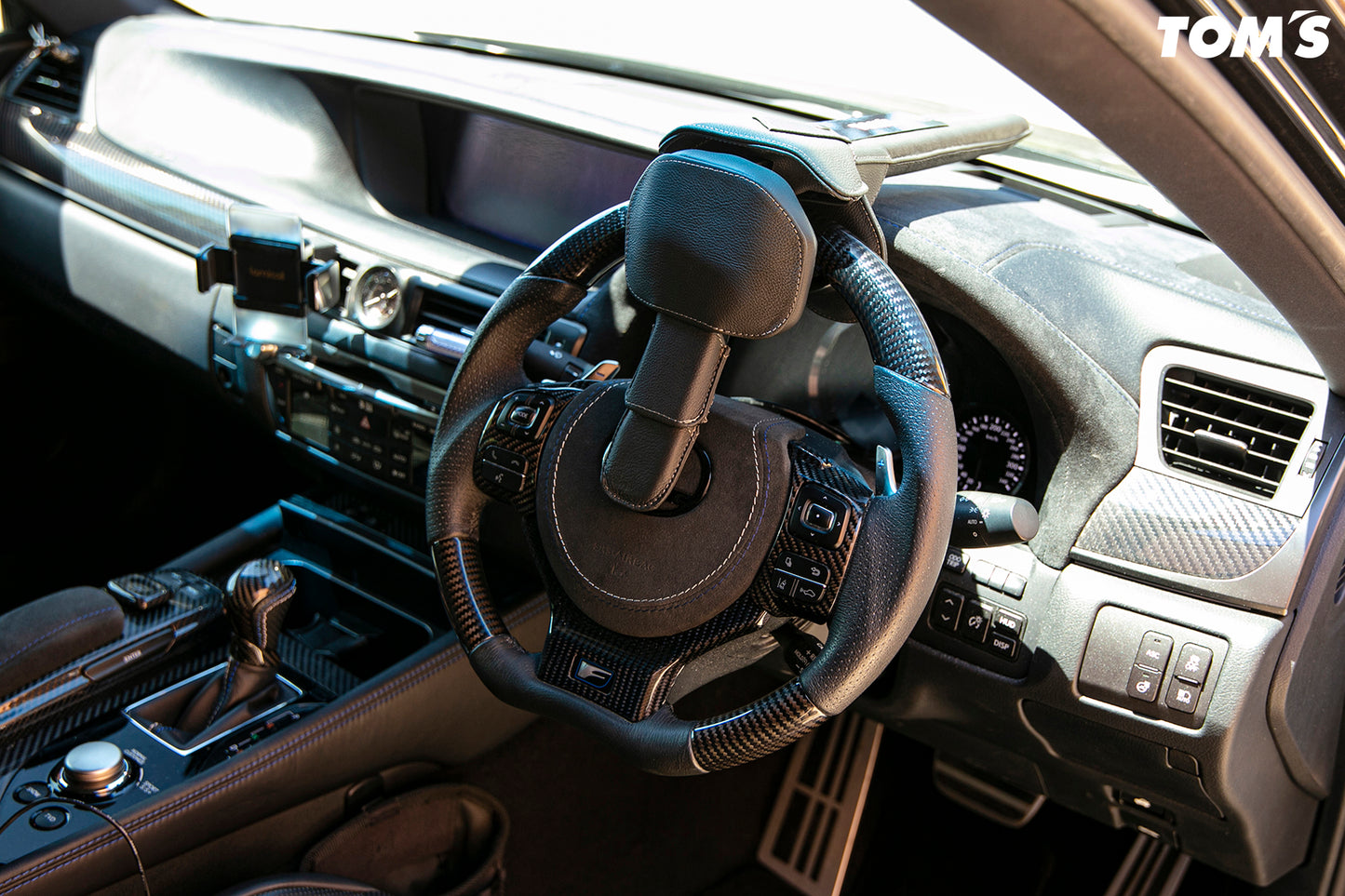 Toms Racing Steering lock