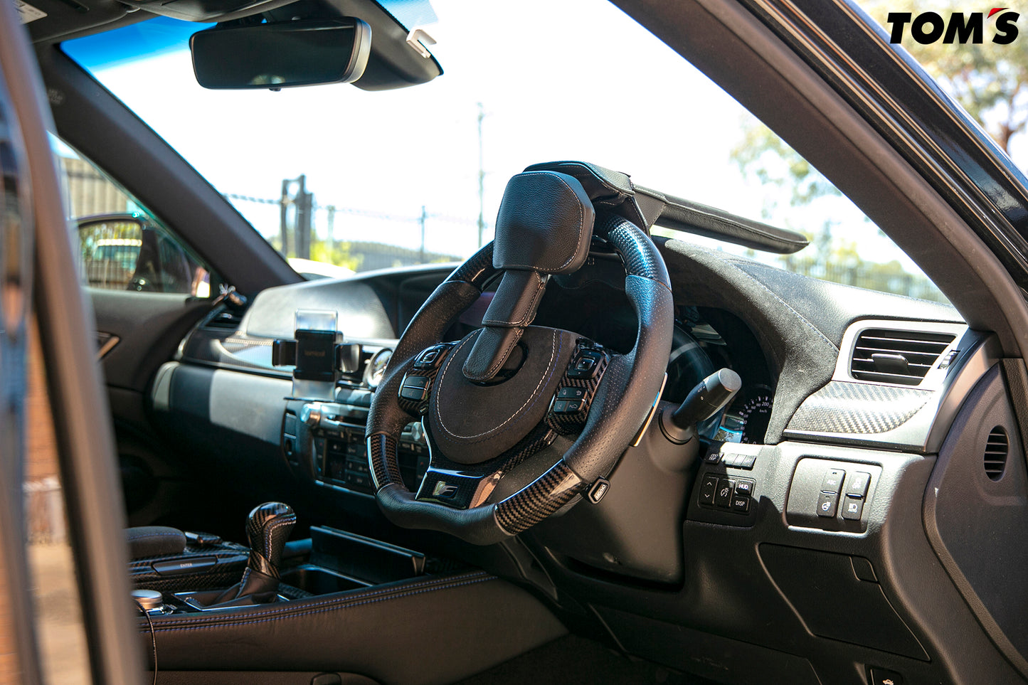 Toms Racing Steering lock