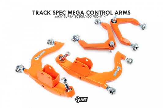Figs Engineering FRONT TRACK SPEC UCA / LCA MEGA ARM KIT SC300/400 MKIV SUPRA
