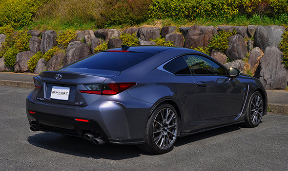 EXART iVSC muffler for LEXUS RC F (valved)