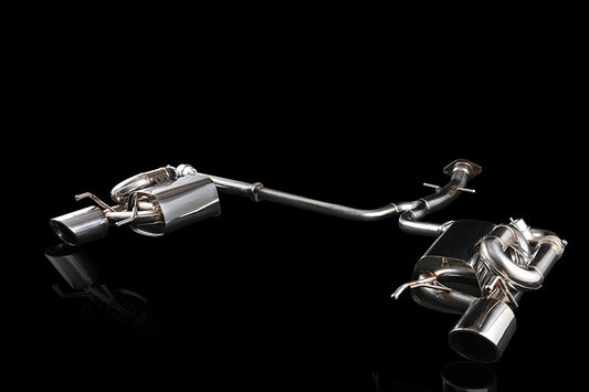 EXART Rear Axle Back System for IS250/350C Convertible Only