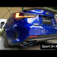 EXART ONE Muffler for LEXUS RC300/RC200t/RC350