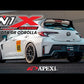 Apexi N1 Evo Extreme valved Quad tip exhaust for GR Corolla