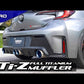 SARD Racing Ti-Z - FULL TITANIUM MUFFLER For GR Corolla