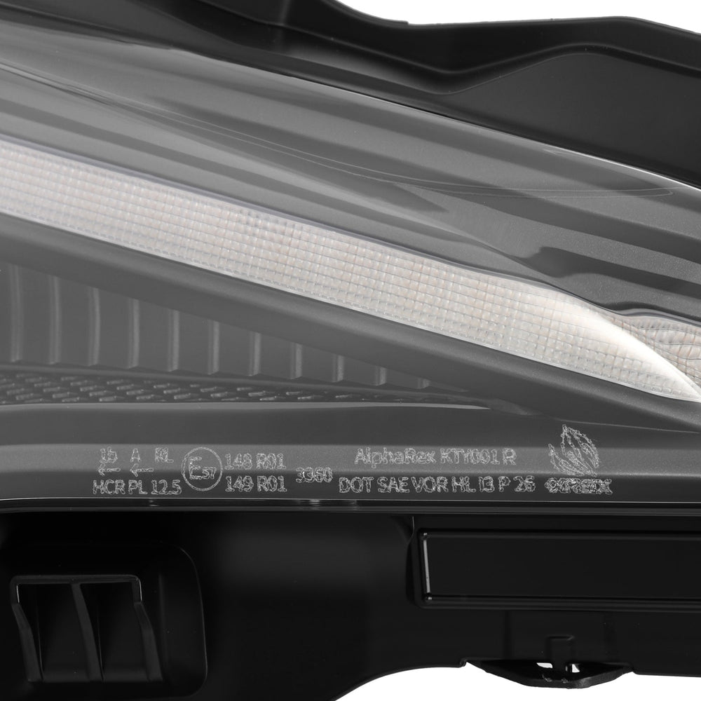AlphaRex LUXX-Series LED Projector Headlights for Toyota 86 / Subaru BRZ 2012–2020 – Black / Alpha-Black