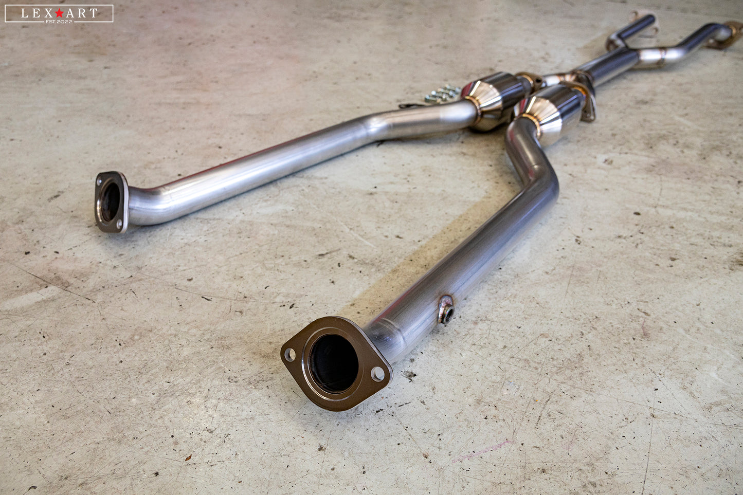 Novel Racing Japan Mid pipe for Lexus IS (3IS)