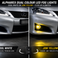 Alpharex Universal Toyota/Lexus/Scion MKII DoubleTap Dual Color LED Projector Fog Lights