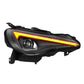 AlphaRex LUXX-Series LED Projector Headlights for Toyota 86 / Subaru BRZ 2012–2020 – Black / Alpha-Black