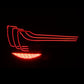 AlphaRex CSL Laser Style LUXX-Series LED Tail Lights for Toyota 86 / Subaru BRZ 2012–2020 – Black Smoke / Black Clear / Vivid Red