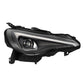 AlphaRex LUXX-Series LED Projector Headlights for Toyota 86 / Subaru BRZ 2012–2020 – Black / Alpha-Black